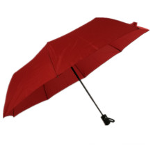 Parapluie 4g rouge à ouverture automatique 3 fois